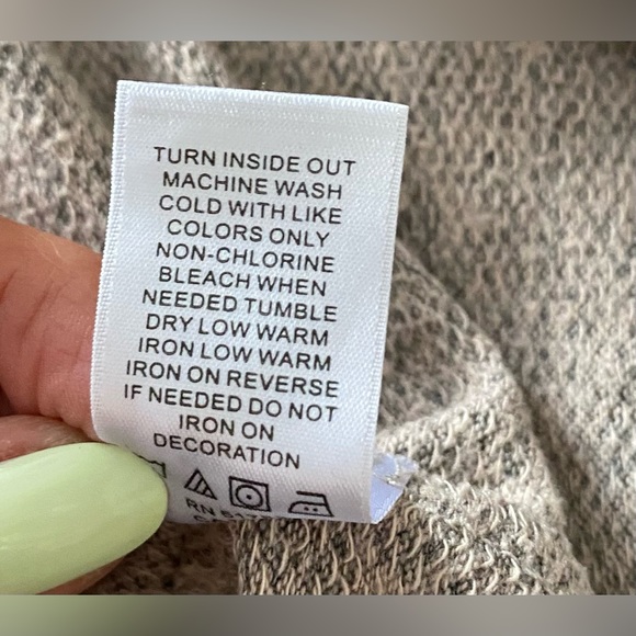 Maurice’s plus size brushed lace up sweater - Picture 7 of 9